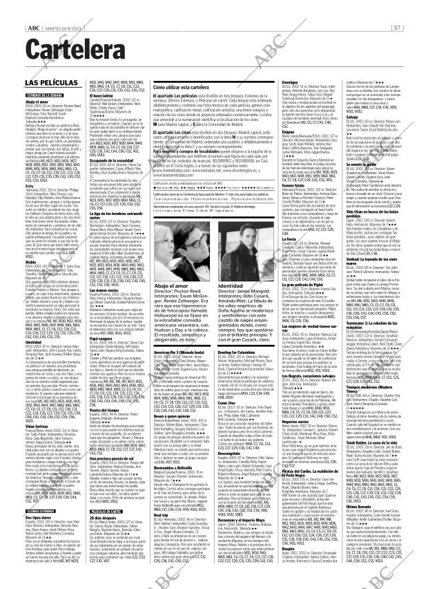 ABC MADRID 16-09-2003 página 57