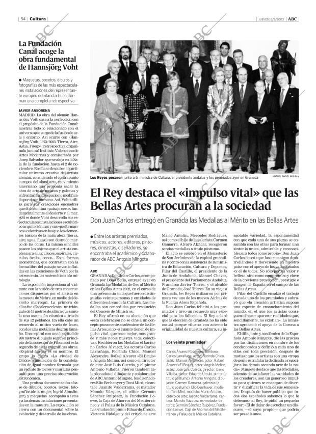 ABC MADRID 18-09-2003 página 54