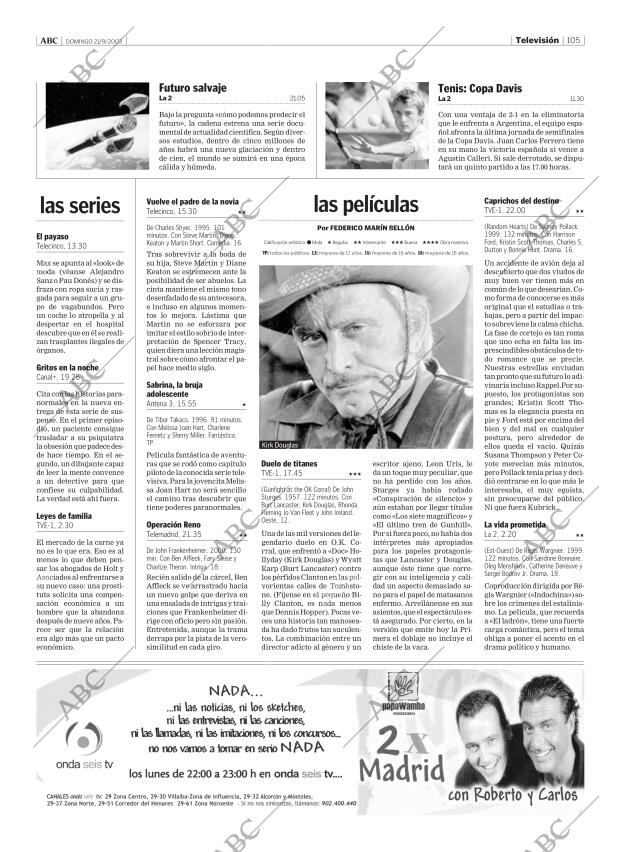 ABC MADRID 21-09-2003 página 105