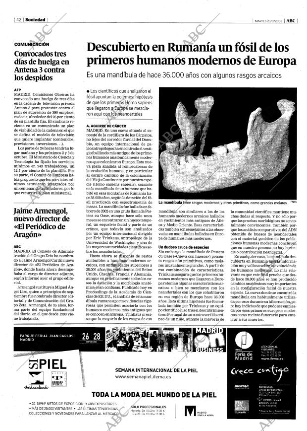 ABC MADRID 23-09-2003 página 42