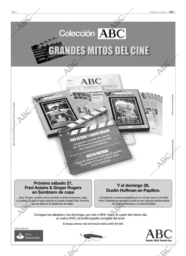 ABC MADRID 23-09-2003 página 90