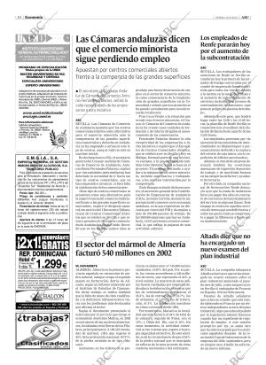 ABC SEVILLA 26-09-2003 página 84