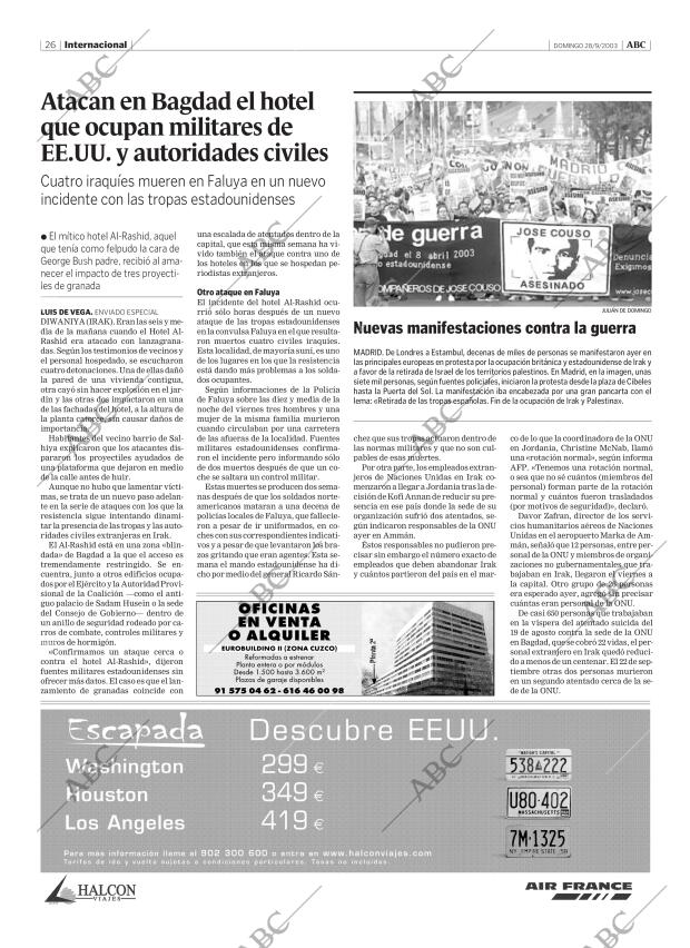 ABC MADRID 28-09-2003 página 26