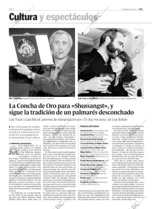 ABC MADRID 28-09-2003 página 62