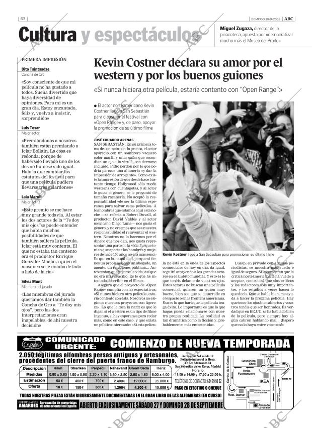 ABC MADRID 28-09-2003 página 63