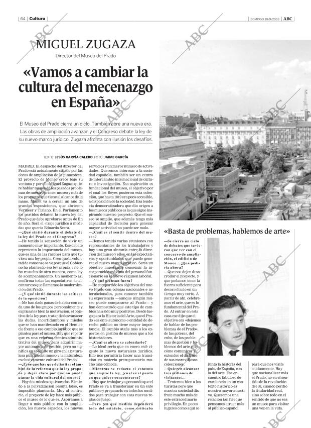 ABC MADRID 28-09-2003 página 64