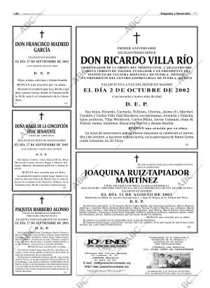 ABC MADRID 28-09-2003 página 79