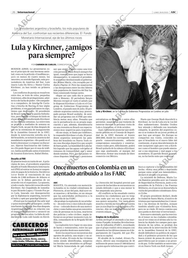 ABC MADRID 29-09-2003 página 26