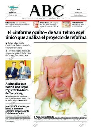 ABC SEVILLA 02-10-2003 página 1