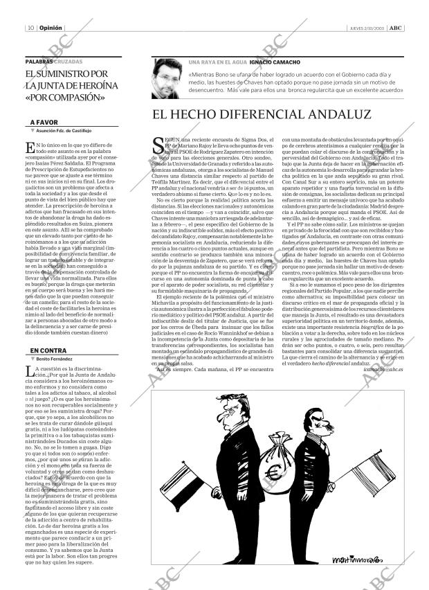 ABC SEVILLA 02-10-2003 página 10