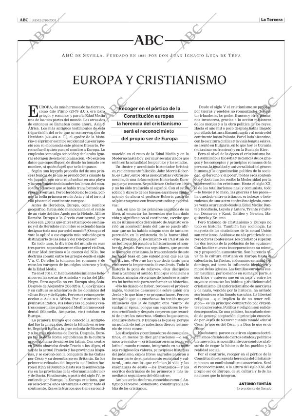 ABC SEVILLA 02-10-2003 página 3