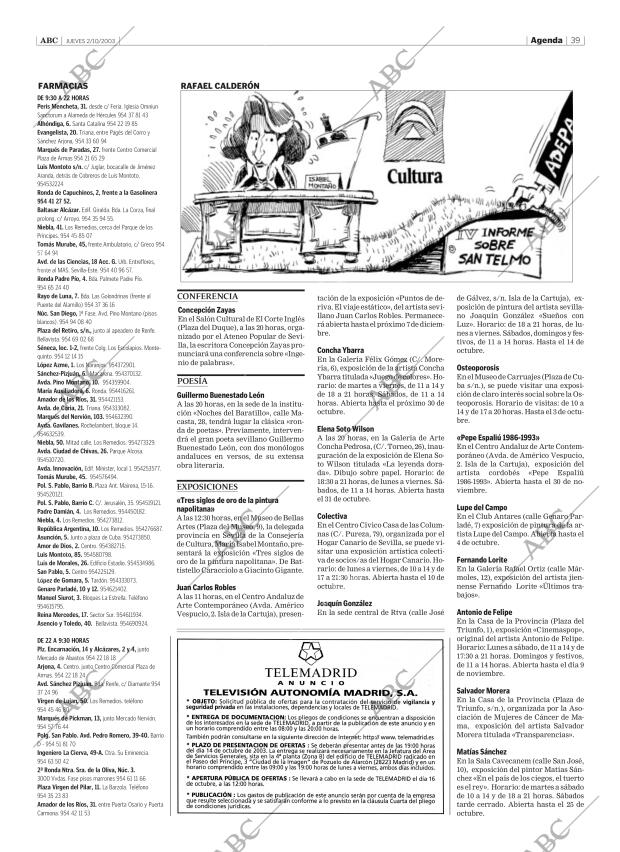 ABC SEVILLA 02-10-2003 página 39