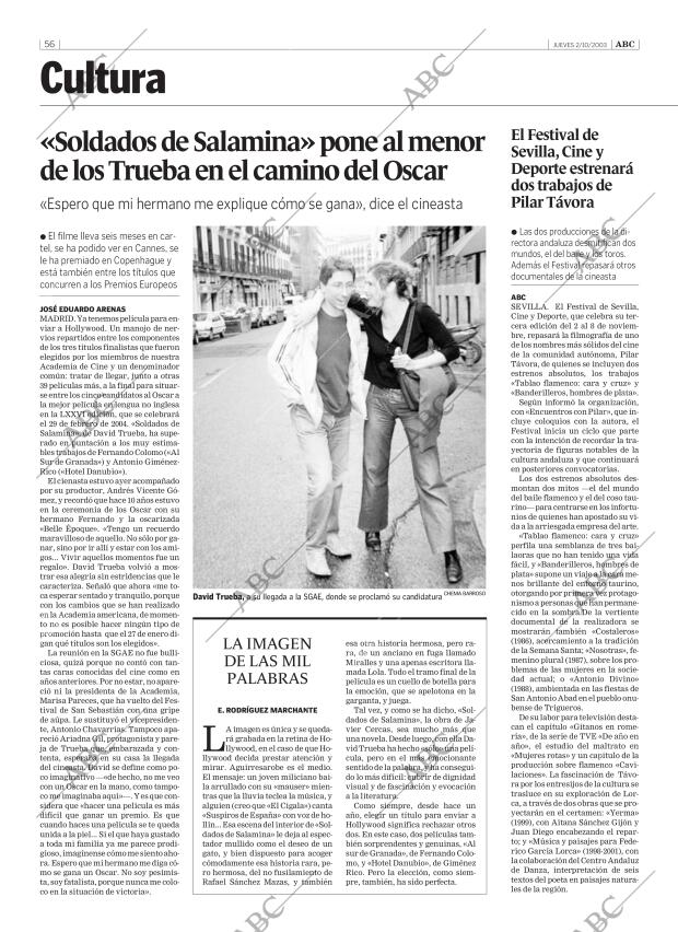 ABC SEVILLA 02-10-2003 página 56