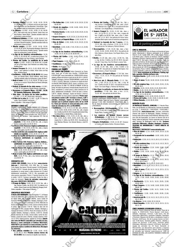 ABC SEVILLA 02-10-2003 página 62