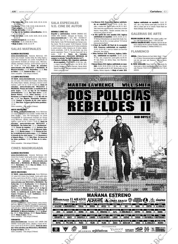 ABC SEVILLA 02-10-2003 página 63