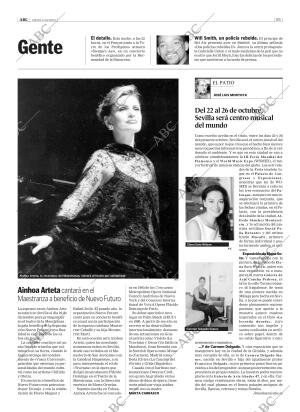 ABC SEVILLA 02-10-2003 página 85
