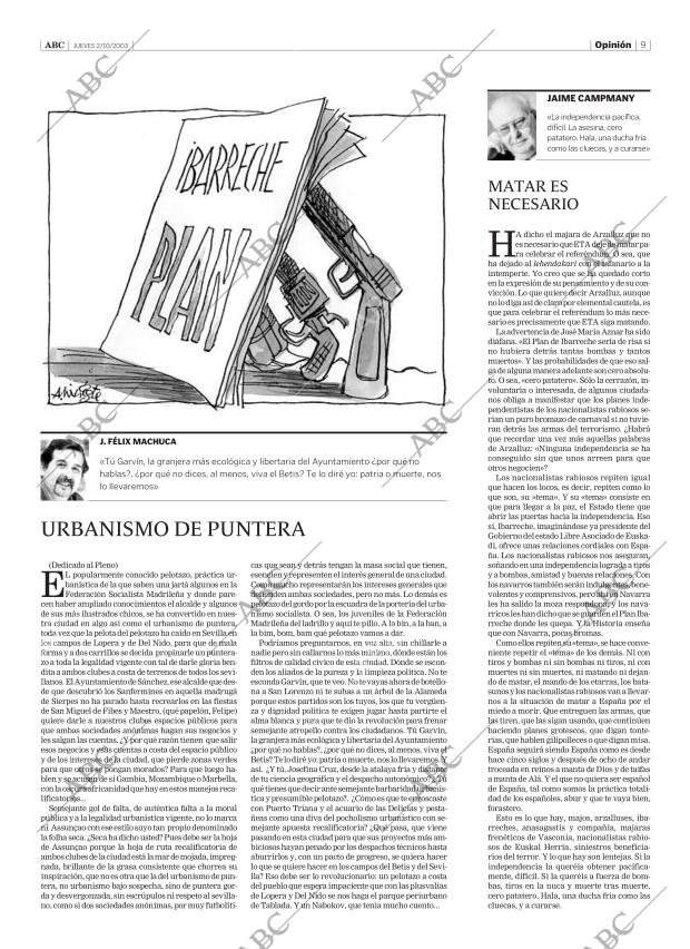 ABC SEVILLA 02-10-2003 página 9
