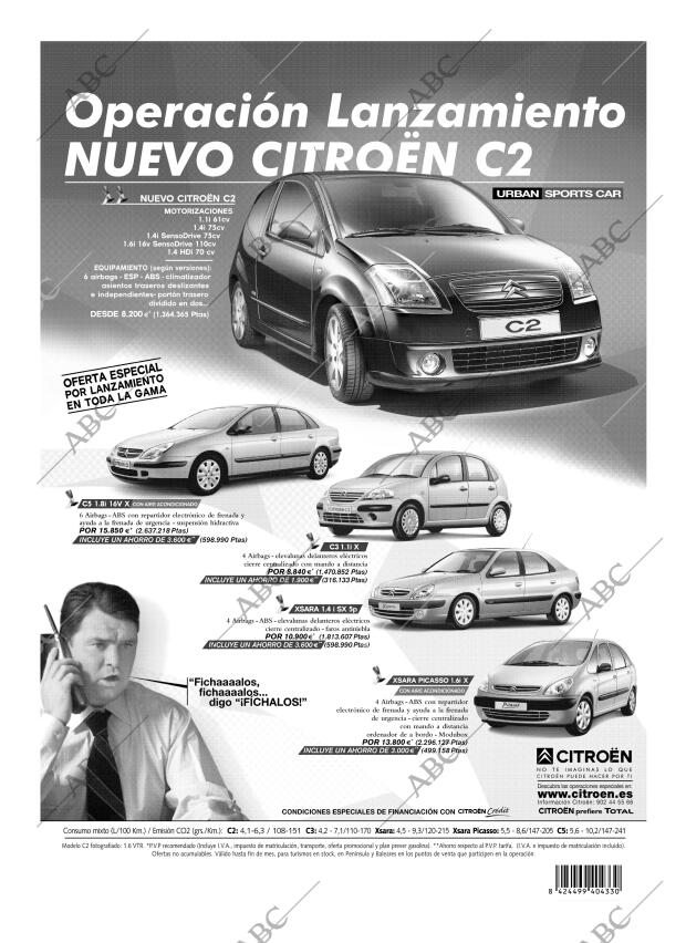 ABC SEVILLA 02-10-2003 página 92