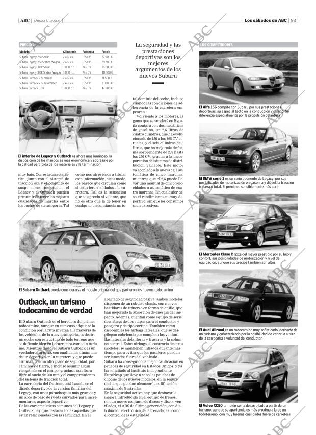 ABC SEVILLA 04-10-2003 página 93