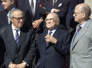 reunión de los Padres de la constitución en el parador de Gredos para conmemorar...