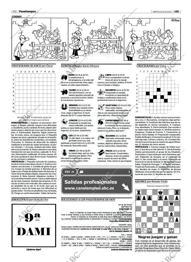 ABC MADRID 08-10-2003 página 102