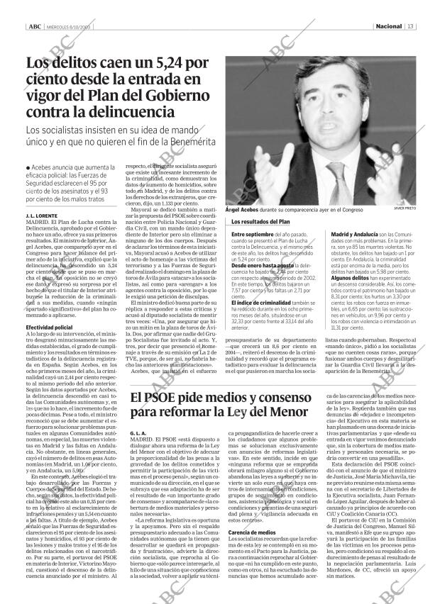 ABC MADRID 08-10-2003 página 13