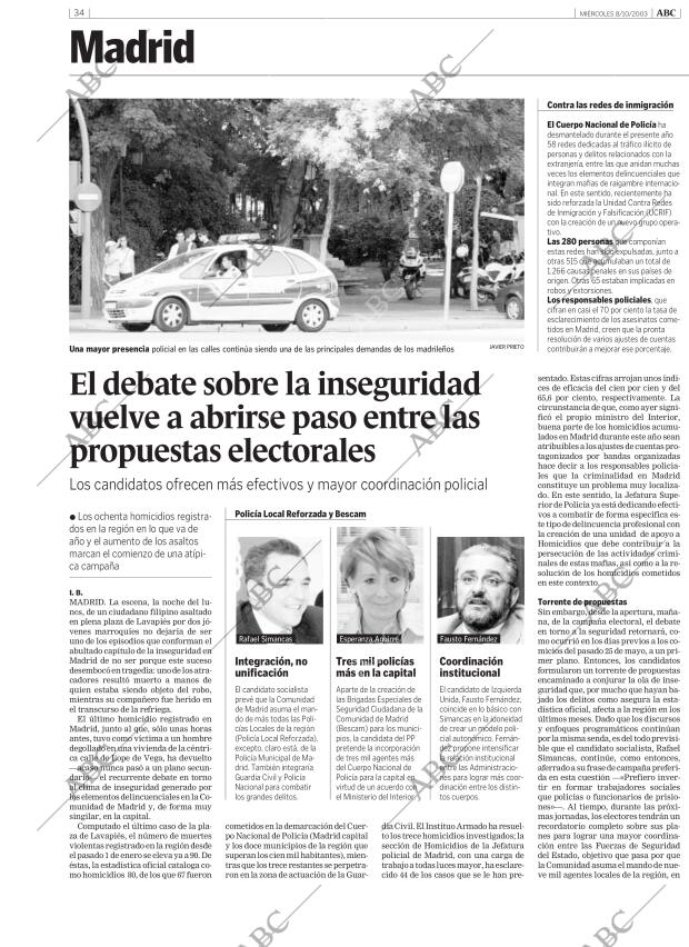 ABC MADRID 08-10-2003 página 34