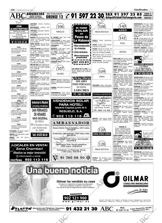 ABC MADRID 08-10-2003 página 77