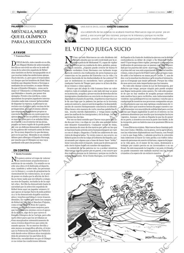 ABC SEVILLA 17-10-2003 página 10