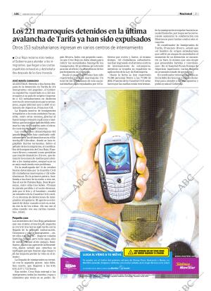 ABC MADRID 18-10-2003 página 21