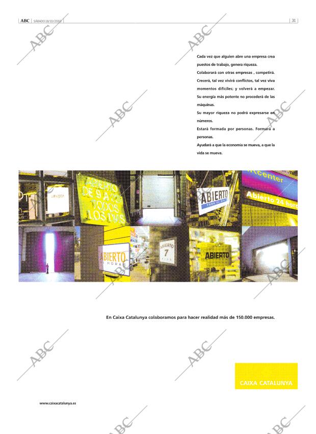 ABC MADRID 18-10-2003 página 31