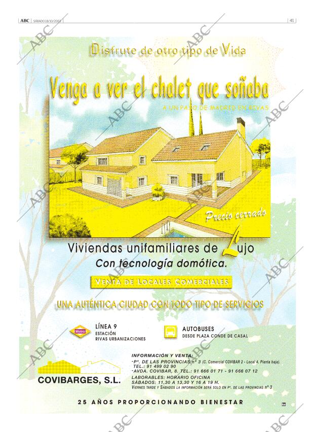 ABC MADRID 18-10-2003 página 41