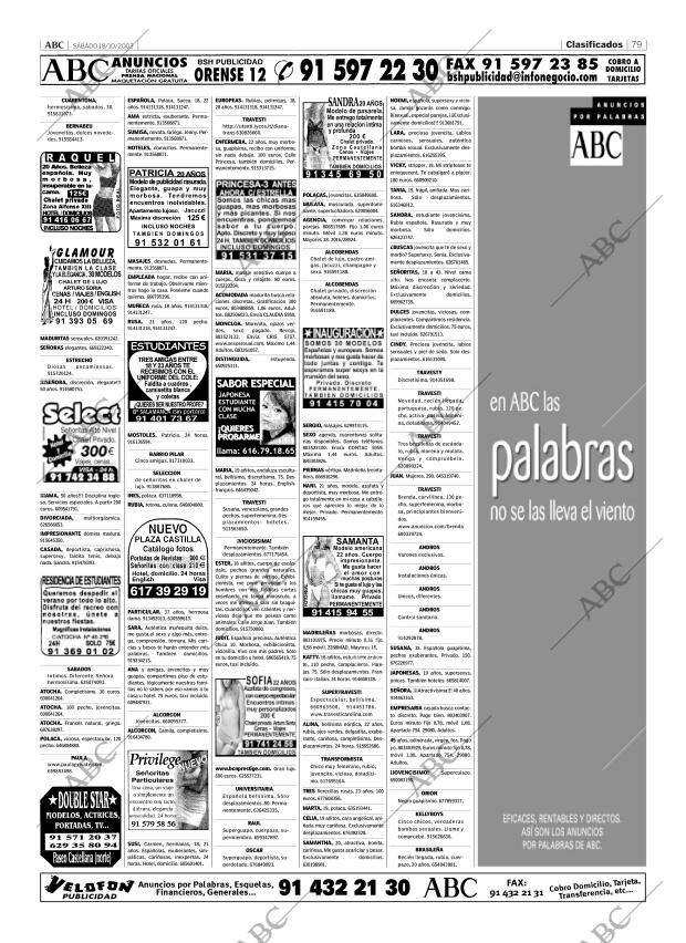 ABC MADRID 18-10-2003 página 79