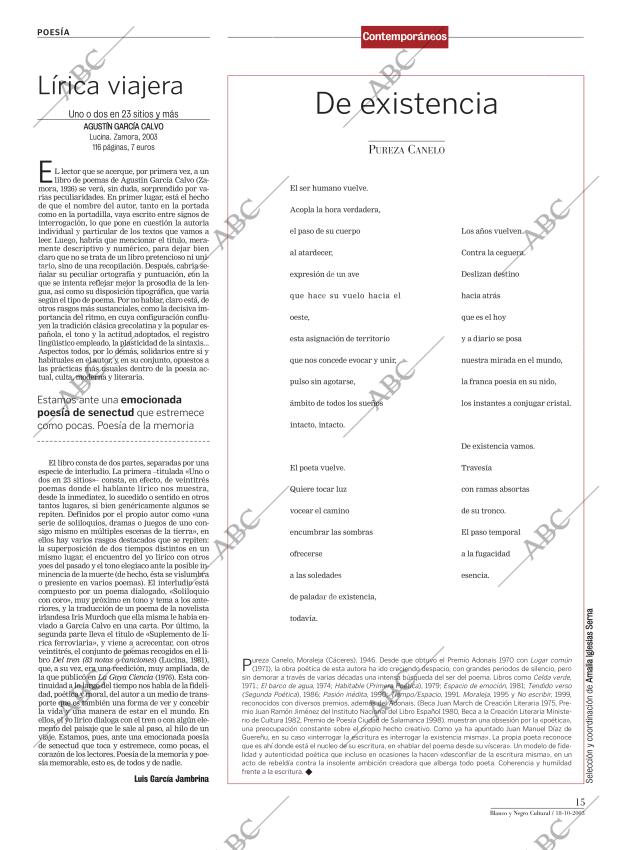 CULTURAL MADRID 18-10-2003 página 15