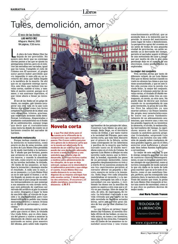 CULTURAL MADRID 18-10-2003 página 9