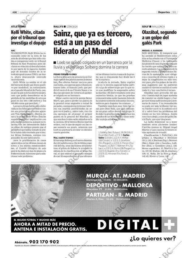 ABC MADRID 19-10-2003 página 101