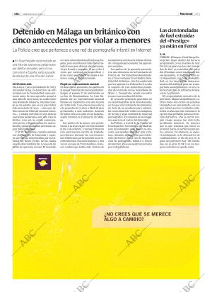 ABC MADRID 19-10-2003 página 27