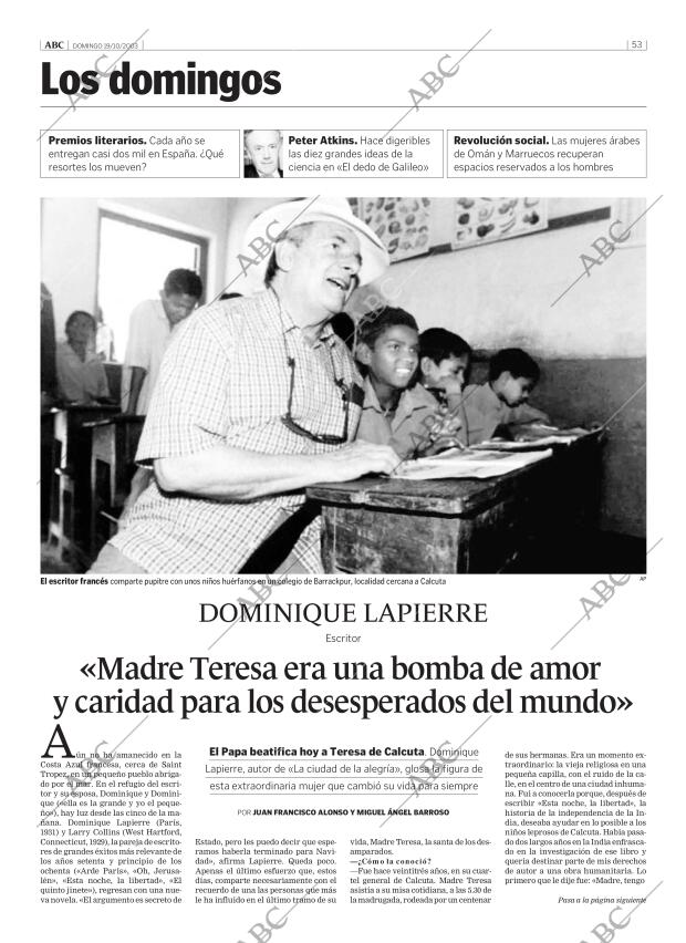 ABC MADRID 19-10-2003 página 53