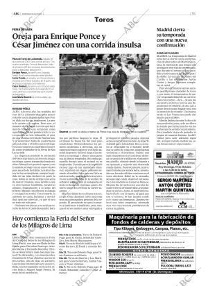 ABC MADRID 19-10-2003 página 79