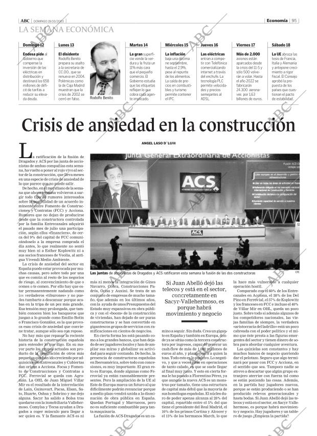 ABC MADRID 19-10-2003 página 95