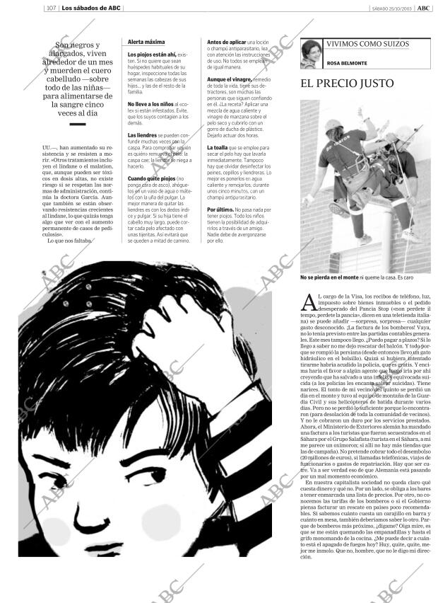 ABC MADRID 25-10-2003 página 107