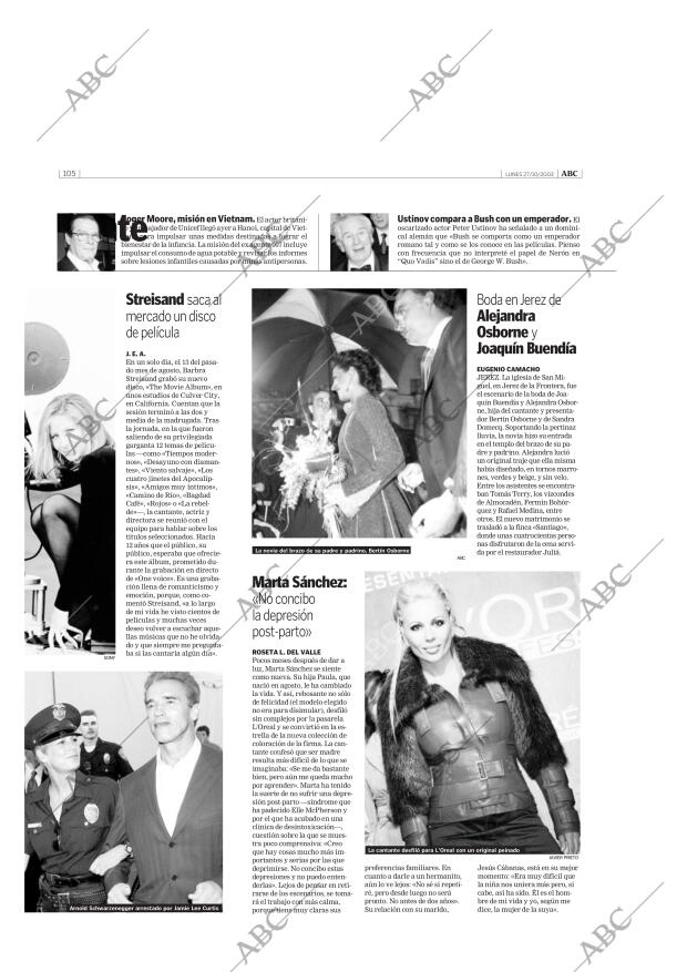 ABC MADRID 27-10-2003 página 105