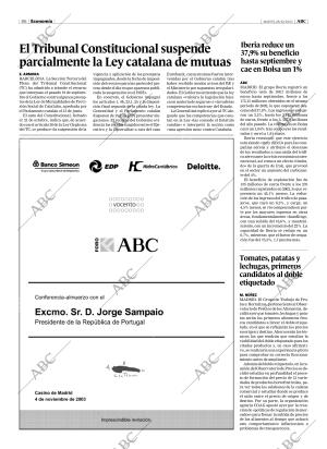 ABC MADRID 28-10-2003 página 86