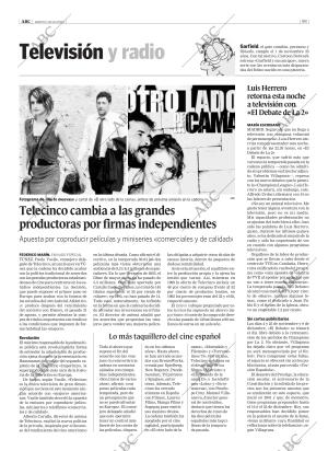 ABC MADRID 28-10-2003 página 99