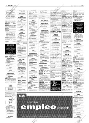 ABC SEVILLA 30-10-2003 página 74