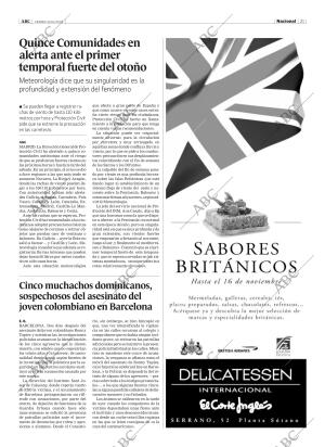 ABC MADRID 31-10-2003 página 21