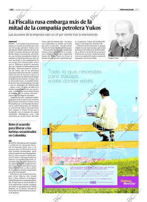 ABC MADRID 31-10-2003 página 27