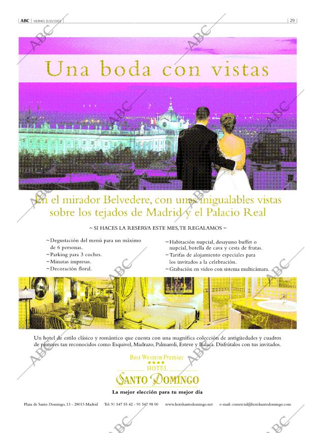 ABC MADRID 31-10-2003 página 29
