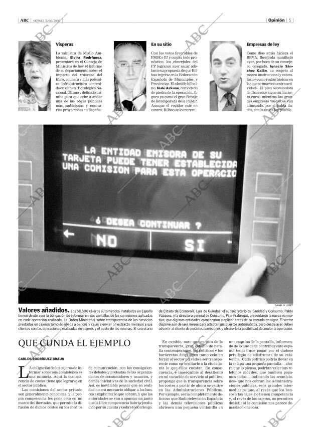 ABC MADRID 31-10-2003 página 5