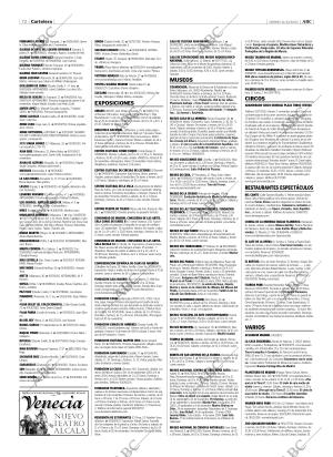 ABC MADRID 31-10-2003 página 72